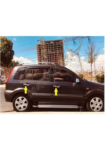 Db Chrome Ford Fusion Kapı Kolu Nikelajı 2002-2012 4 Kapı P.Çelik