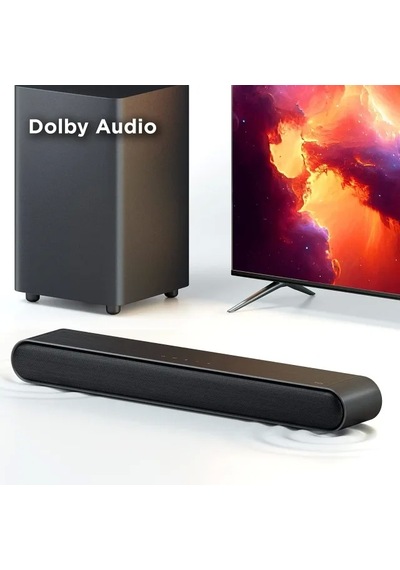 Tcl 2.1 Kanal Ses Çubuğu Kablosuz Subwoofer S4210 Black
