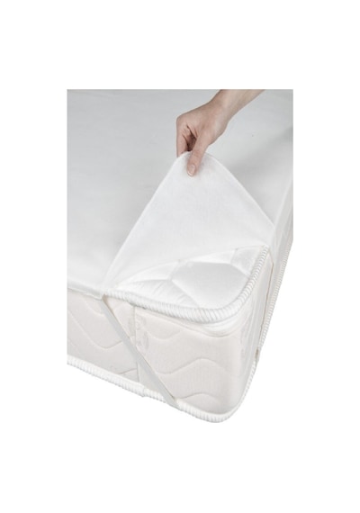 Evony Bebe Alez 70x140 Cm Sıvı Geçirmez Köşe Lastikli Micro Beyaz