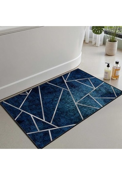Monnhein Banyo Paspası, Yumuşak Banyo Halısı, Kaymaz Dot Tabanlı, Su Emici, Makinede Yıkanabilir - 50 X 80 Cm Çok Renkli