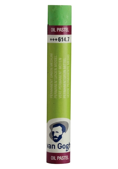 Talens Van Gogh Yağlı Pastel Permanent Green Medium N 614.7