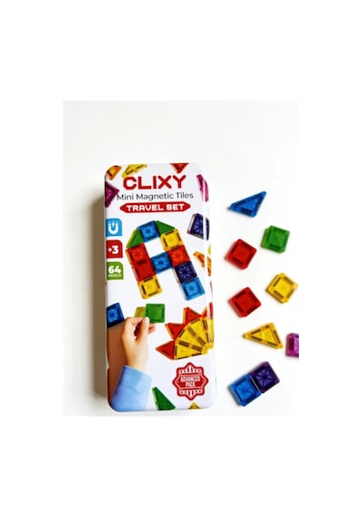 Ucuzuna Bak Mini Manyetik Bloklar 64 Parça Travel  Set