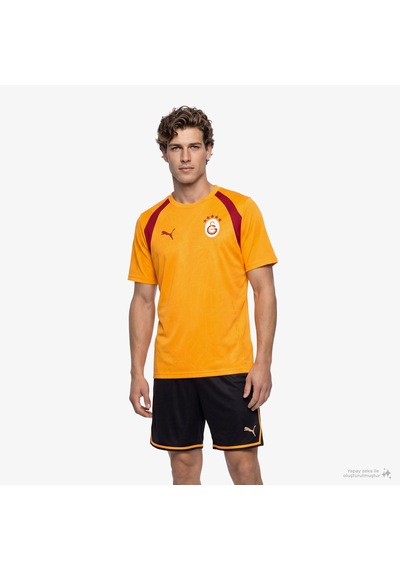 Puma Galatasaray 26/27 Erkek Sarı Antrenman Forma 786805 Siyah