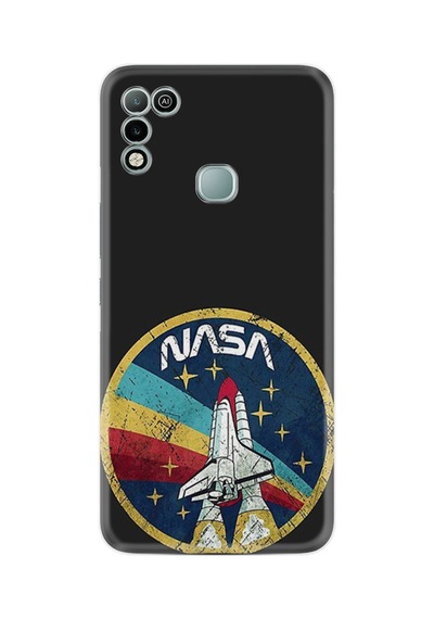 Infınıx Hot 10 Play Kılıf Resimli Desenli Baskılı Silikon Kılıf Nasa 1326
