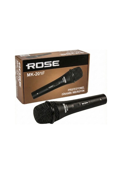 Rose Mk-201f Kablolu El Mikrofonu - Metal Kasa