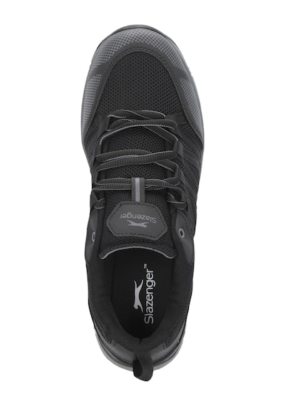 Slazenger Albus I Erkek Siyah / Koyu Gri Günlük Spor Ayakkabısı Siyah - Gri