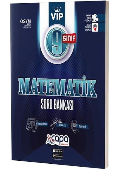 Çapa 2021 9. Sınıf Matematik Soru Bankası