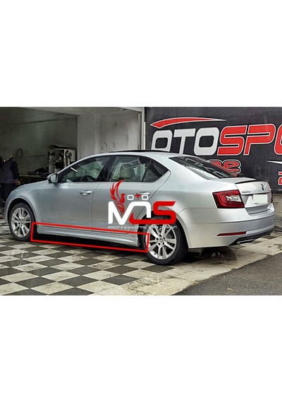 Skoda Octavia R Uyumlu Marşpiyel Sağ Sol Takım Fiberglass Boyasız