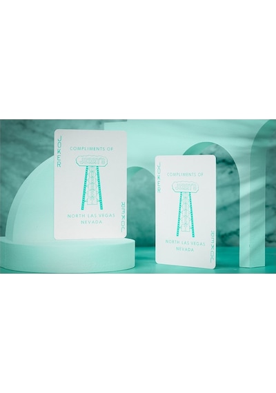 Bicycle Bee Jerry's Nugget Tiffany Blue Marked Monotone Oyun Kağıdı İskambil Kartları