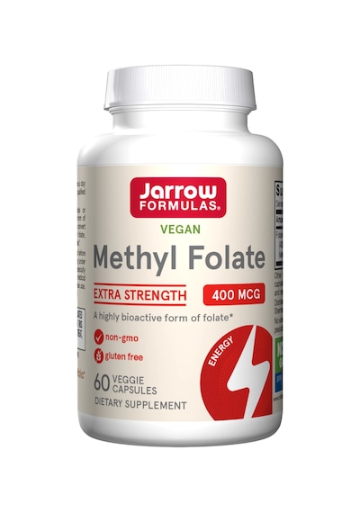 Jarrow Formulas Vegan Methyl Folate Enhanced 400 Μg 60 Vegetarian