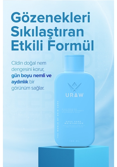 Uraw Deep-Pore Moisturizing Gözenek Sıkılaştırıcı Krem 100 ML