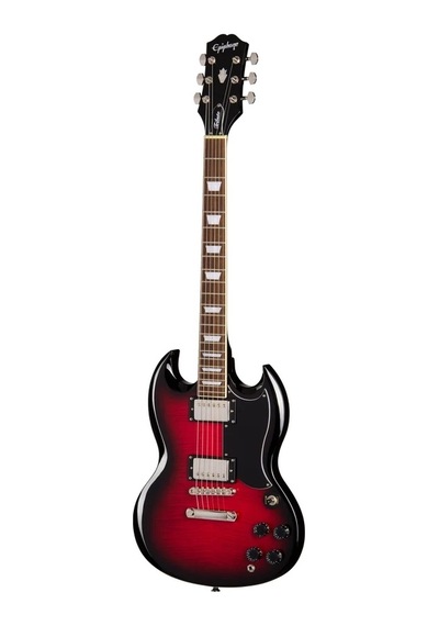 Epiphone Sg Tribute Plus Elektro Gitar Cherry Burst 104080440743