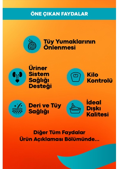 Midos Balıklı Ve Pirinçli Kısırlaştırılmış Yetişkin Kedi 15 Kg