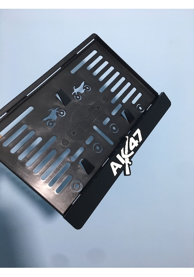 Ak47 Pleksi Motor Plakalığı