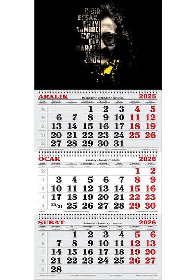 2026 Yılı Gemici Takvimi-cem Karaca