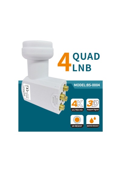 Botech Bs-0004 Uydu Unıversal Quad 0.1db 4k Ultra Hd 4'lu Lnb