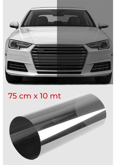 Ayrex Cam Filmi Siyah Amerikan Çizilmez Açık Ton 75 Cm X 10 Metre Diğer