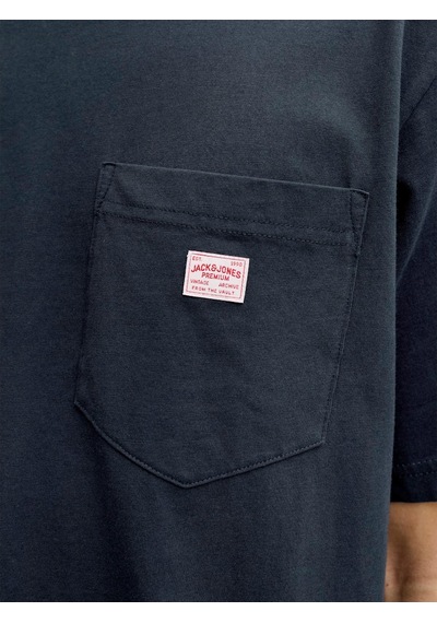 Jack & Jones Caleb Erkek Lacivert Tişört 12293019-skyc