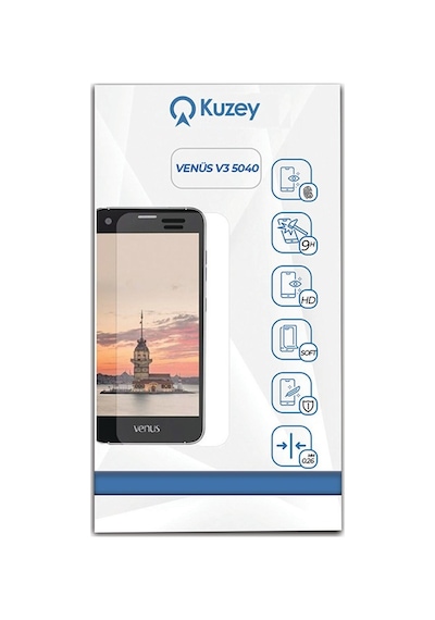 Vestel Uyumlu Venüs V3 5040 Temperli Ekran Koruyucu Kırılmaz Cam (535111968)
