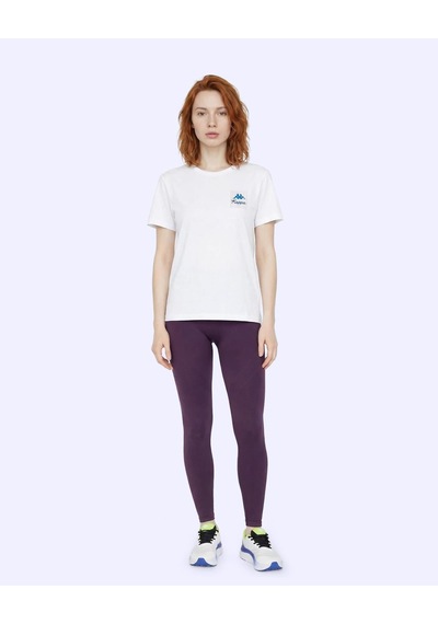Kappa Logo Carla Kadın Beyaz Oversize Tişört