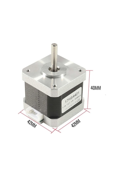 17hs4401 Nema 17 Step Motor 0.42n.m D Mil 2 Faz 1.5a 1.8 Derece 200 Adım 3d Yazıcı Printer