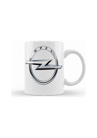 Emblema Opel Logo Kupa Bardak Porselen Karışık
