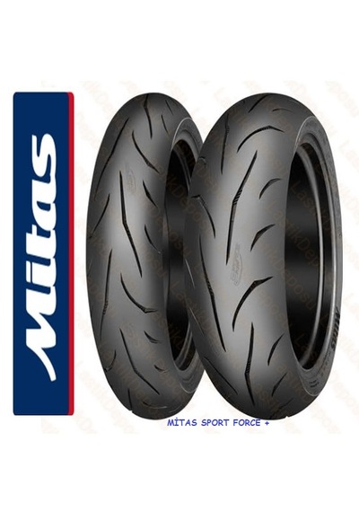 Evolution Mitas 120/70zr17 190/55zr17 Sport Force+ Çif Hamur Set