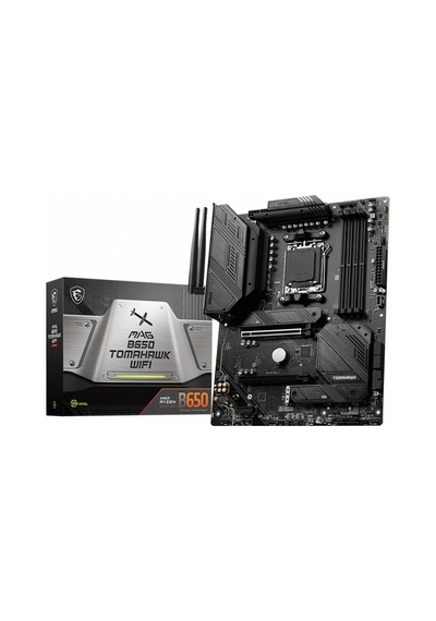 Msı Mag B650 Tomahawk Wıfı Ddr5 6600 Oc Mhz M.2 Atx Am5