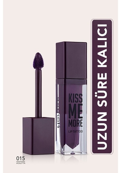 Flormar Kiss Me More Lip Tatttoo Ruj 15 3.8 ML Violetta