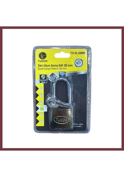 Storeşahin Blisterli Uzun Sarı 38 Mm Kilit Shn0720