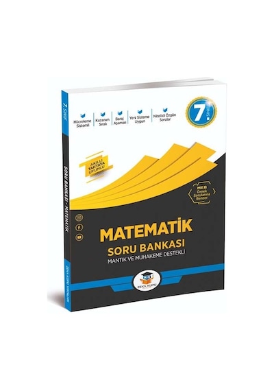 7. Sınıf Matematik Soru Bankası Zeka Küpü Yayınları