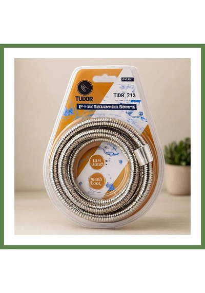Bezos Krom Örgülü Vakumlu Duş Hortumu 150 Cm Hb006