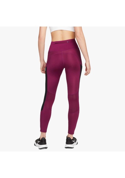 Nike Air Fast Tight Fit 7/8 Running Leggings Dm7487-610 Kadın Spor Tayt Mürdüm
