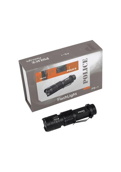 Police Ps-1 Cree Led Şarj Edilebilir El Feneri Çok Renkli