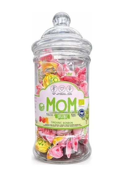 Meyve Aromalı Organik Bonbon Kavanoz, 112g