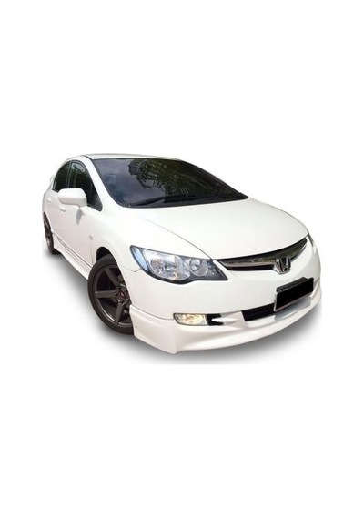 Honda Civic Fd6 Ön Tampon Eki 2007/2009 - Mat Siyah STR-725