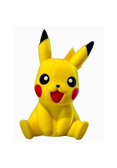 Pikachu 3d Figürü