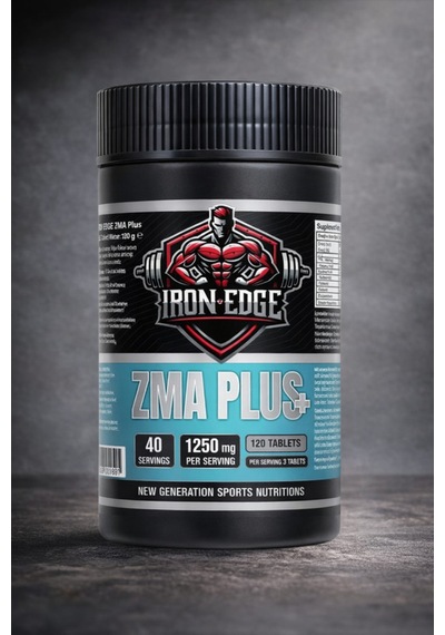 Iron Edge Zma Plus 120 Tablet Per Servıngs 1250 Mg 40 Servis