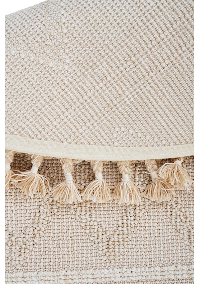 Dolce Vita Halı Jakarta 451 Ivory Beige Yuvarlak Halı Özel Ölçü Bej