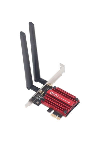 Kablosuz Ağ Kartı, Yazıcı Için 10 11 Için Bluetooth5.2 Pcıe Kablosuz Ağ Kartı