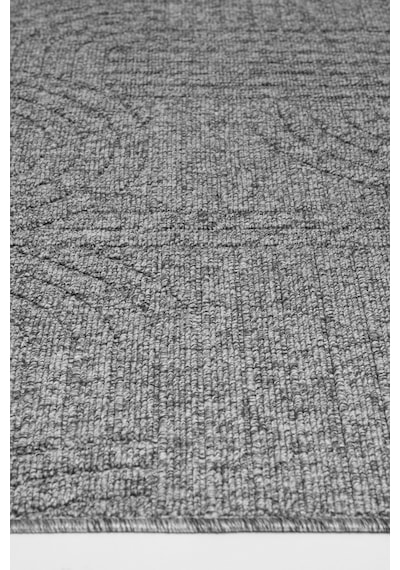 Seyran Loopy 623 Antrasit Halı Ince Mutfak Kilim Salon Kesme Halı Yolluk Antrasit