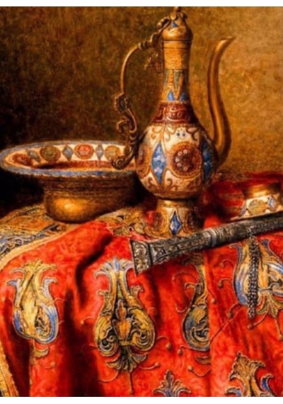 5d Elmas Boncuk Taş Işleme Mozaik Goblen Kit 50x40cm Gc89264 Diamond Painting