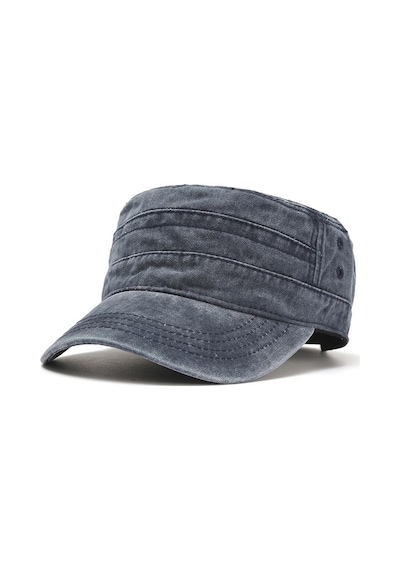 Valkyrie Unisex Gri Yıkamalı Eskitme Şapka Ayarlanabilir Castro Kep Günlük Spor Şapka