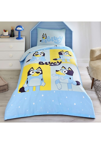 Taç Lisanslı Bluey Pamuk Tek Kişilik Nevresim Takımı 000000001000052298 Çok Renkli
