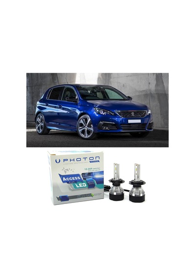 Peugeot 308 Sis Far Ampulü H11 Access Yeni Seri Beyaz 2013-2021