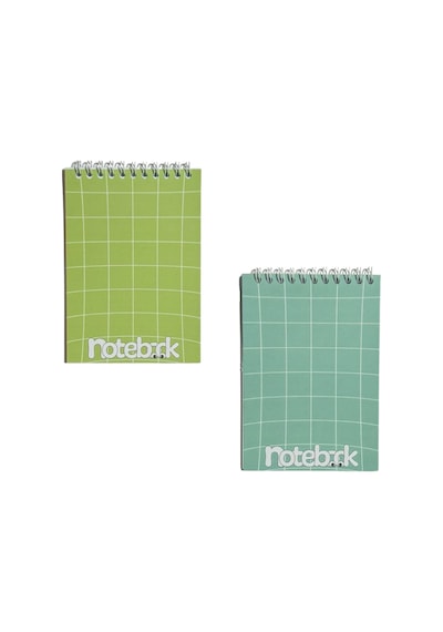 A6 Spiralli Not Defter 40 Yaprak 4'lü Tamamı Çizgisiz