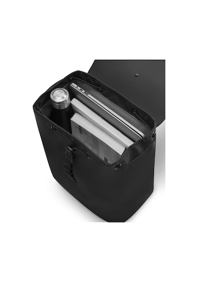 Gaston Luga Dash Bucket Laptop Bölmeli Sırt Çantası 11"/13" - Siyah Siyah