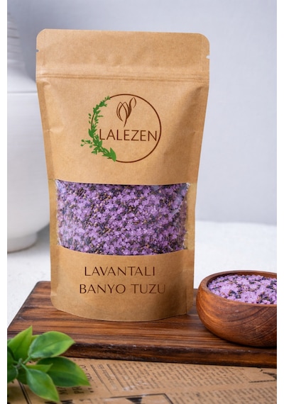 Lavanta Banyo Tuzu- Lavander Bath Salt Epsom Tuz -himalaya Tuzu- Lavanta -lavanta Yağı 100 Gr Diğer