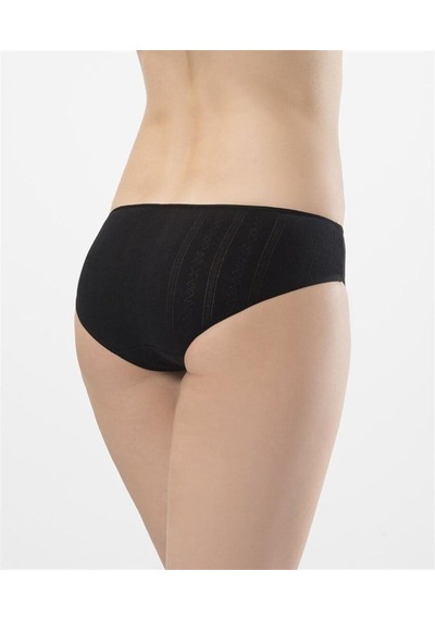 Türen 256 İkili Jakarlı Bikini-sıyah Siyah