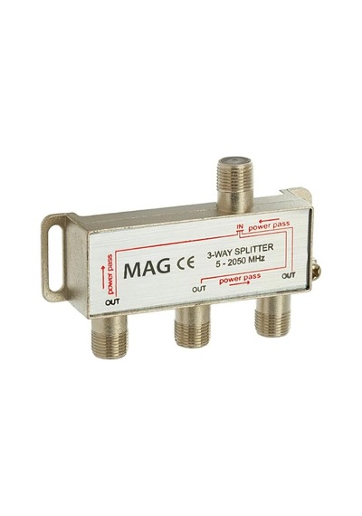 Monte Lua Mag 1/3 Splitter 5-2500 Mhz